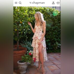 V. Chapman: The Margherita Dress in English Rose